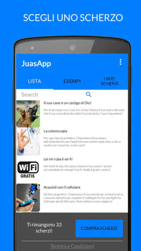 JuasApp - Scherzi Telefonici screenshot 1