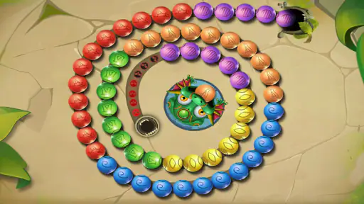 Jungle Quest:Marble Blast Game screenshot 10