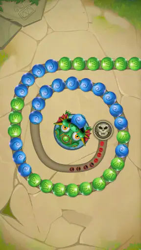 Jungle Quest:Marble Blast Game screenshot 12