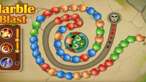 Jungle Quest:Marble Blast Game screenshot 9