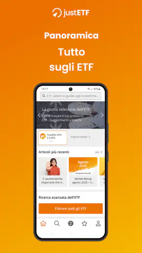 justETF screenshot 2