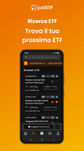 justETF screenshot 3