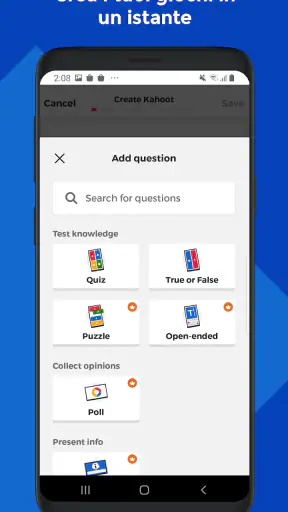 Kahoot! Gioca e crea quiz screenshot 4