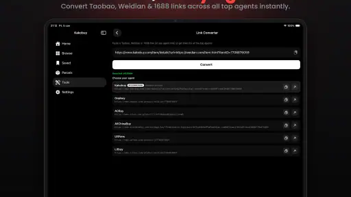 Kakobuy Sheets screenshot 10
