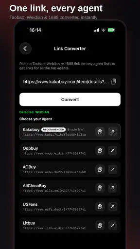Kakobuy Sheets screenshot 4