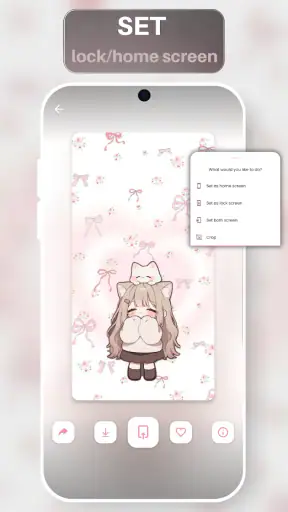 CutePop: Sfondi per Ragazze screenshot 8
