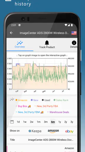 Keepa - Amazon Price Tracker screenshot 1
