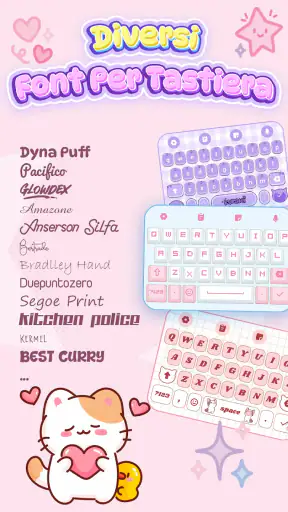 Keyboard Themes: Emoji Fonts screenshot 5