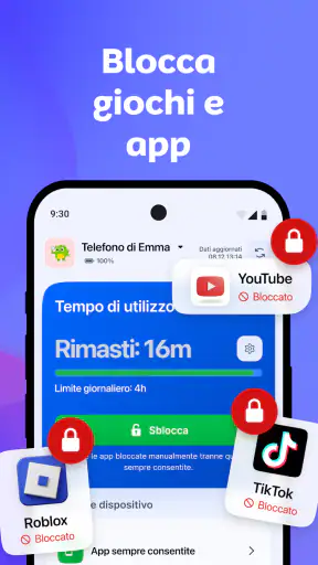 Kidden: Controllo Parentale screenshot 2