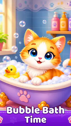 Kitty Cat Daycare Salon Games screenshot 11