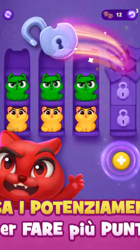 Kitty Sort: Twisted Tails screenshot 12