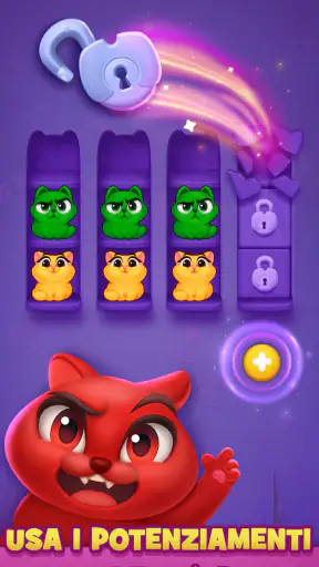 Kitty Sort: Twisted Tails screenshot 7