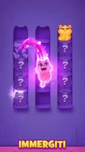 Kitty Sort: Twisted Tails screenshot 9