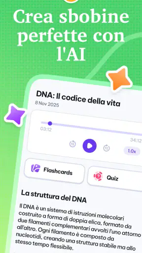 Kiwi AI: Studio & Sbobine screenshot 2