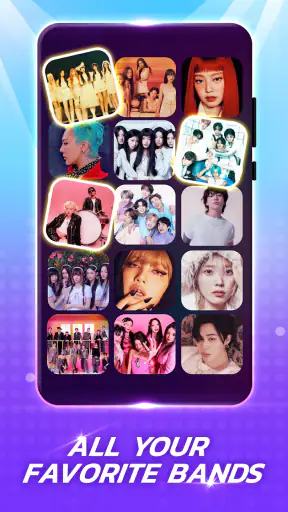 Kpop Tiles: Piano Rhythm Game screenshot