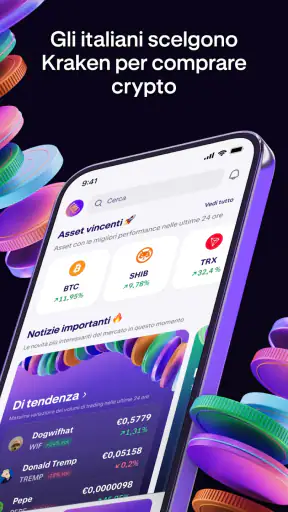 Kraken: Crypto Investimenti screenshot 10