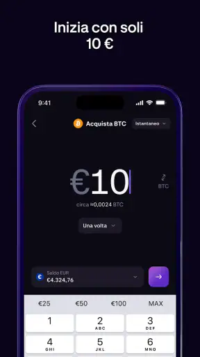 Kraken: Crypto Investimenti screenshot 3