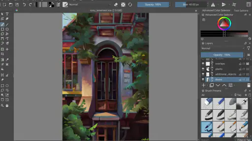 Krita screenshot 1