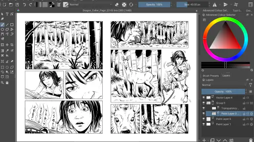 Krita screenshot 5