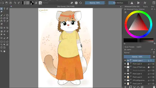 Krita screenshot 6