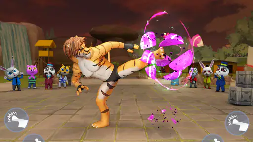 Kung Fu Animal: Fighting Games screenshot 12