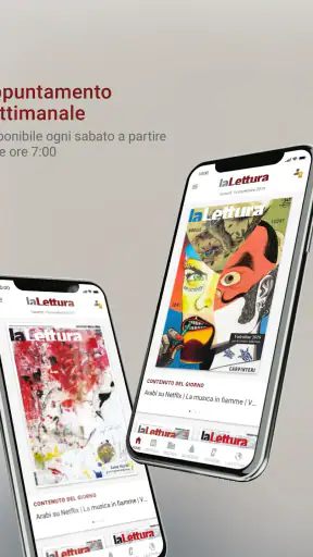 la Lettura Corriere della Sera screenshot