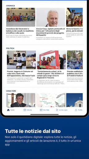 LA NAZIONE screenshot