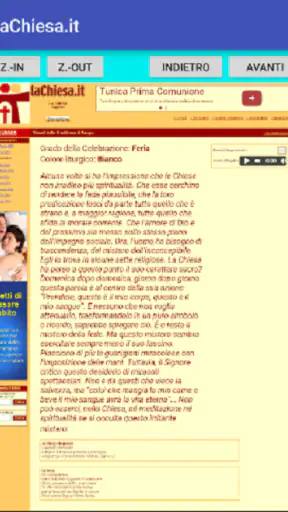 laChiesa.it screenshot 2