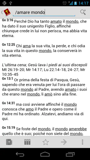 LaParola - la Bibbia italiana screenshot 3