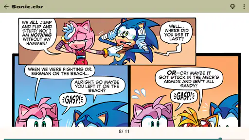 Lettore di fumetti (cbz/cbr) screenshot 12