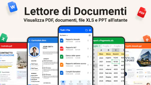 Lettore File Docx, XLS, PPT screenshot 1