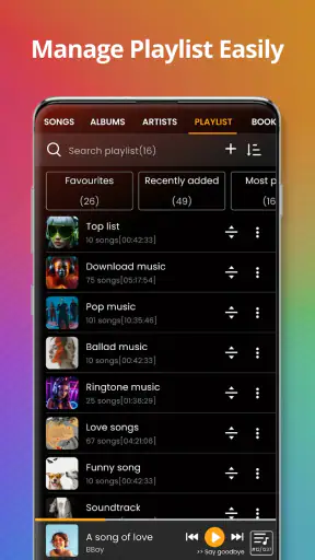 Lettore musicale screenshot 10