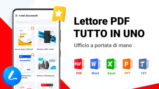 Lettore PDF - PDF Viewer, Docx screenshot 1