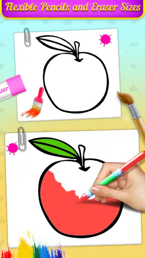 Libro da colorare di frutta screenshot 10