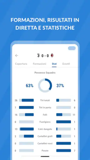 Live Calcio TV: Risultati screenshot 4