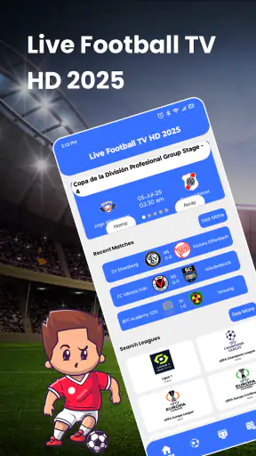 Live Football TV HD 2025 screenshot 1