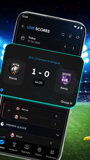 Live Score - Risultati calcio screenshot 10