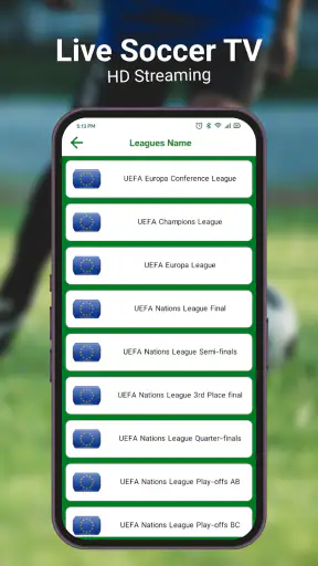Live Soccer TV HD STREAMING screenshot