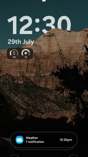 Lock Screen OS screenshot 10