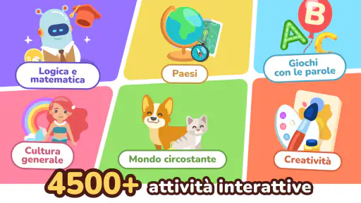 LogicLike Giochi educativi 2-8 screenshot