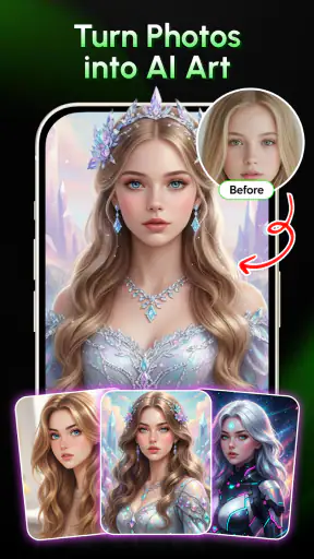 Lumixr AI: Photo Editor & Art screenshot 3