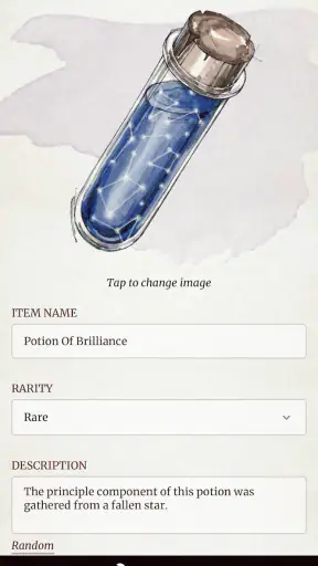 Magwa's Magic Item Compendium screenshot 3