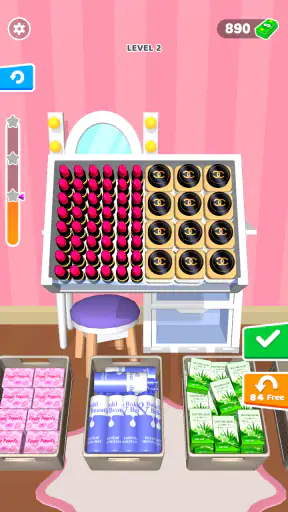Makeup Organizer 3D screenshot 2