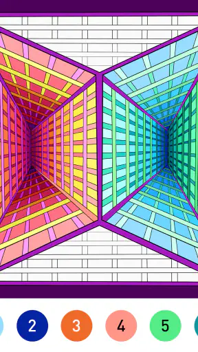 Mandala Color by Number Book screenshot 9