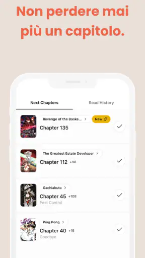 MangaTime - Manga Tracker screenshot 1