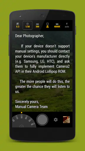 Manual Camera screenshot 6