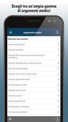 Manuale MSD Professionisti screenshot
