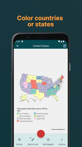 Mapchart screenshot 3
