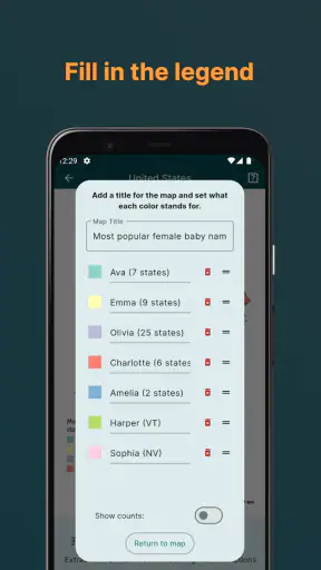 Mapchart screenshot 4