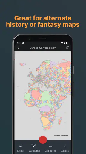 Mapchart screenshot 6